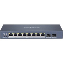 Hikvision Hıkvısıon DS-3E1510P-SI 8xge+2xge/sfp Poe 120W Switch