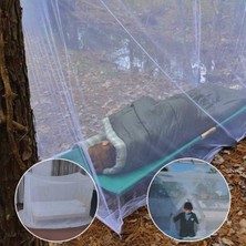 Hsc Bilişim Kamp - Balkon- Bebek- Yatak Cibinlik Tül Çift Kişilik Çantalı