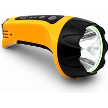 Marsilyan™- Wison WS-2626 8 Watt 12 Saat Aydınlatmalı Type-C Şarjlı Projektör Şarjlı Kambur Fener