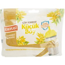 Hanımeli Kokulu Küçük Boy Çöp Torbası 30'lu 40X45 Cm, Sızdırmaz & Yırtılmaz, Koku Hapsi,