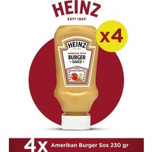Amerikan Burger Sos 230 gr - 4'lü Paket