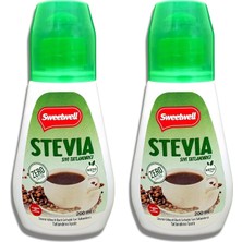 Stevia Sıvı Tatlandırıcı Sıfır Kalori 200 ml x 2 Adet
