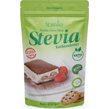 Double Zero Slim Stevia Lı Tatlandırıcı 400 G, 1 Paket Ketojenik/vegan Diyete Uygundur