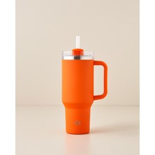 English Home Good Mood New Etna Çelik Termos 900 ml Turuncu