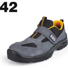Fırsatkolik Mey Ithalat® Sgs 1842 42 No Çelik Burunlu Süet Iş Ayakkabı S1