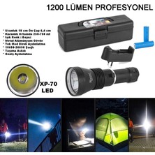 Marsilyan™- 1200 Lümen Profesyonel Şarjlı El Feneri  WT-655