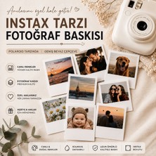 Brcn 18 Adet Instax Baskı - Foto Baskı - Fotoğraf Baskı - 7X8CM