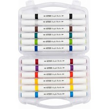 Bigpoint BP928-12 12 Renk Akrilik Marker Çift Uçlu
