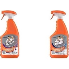 Advanced Power Virüs Etkili Lavanta Kokulu Mutfak Spreyi 750 ml ve Mr Muscle Advanced Power Virüs