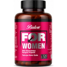 Balen FORWOMEN BİTKİ EKSTRATLARI KARIŞIMI KAPSÜL 620 MG*120