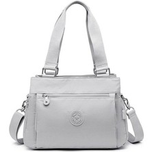 Smart Bags SMBYB1125-0083 Ice Gri Kadın Omuz Çantası