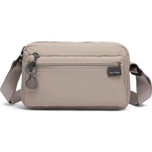Smart Bags Ekstra Hafif Kumaş Postacı Çantası BC 3148 - Bej