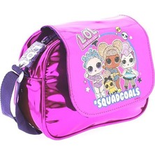 L.O.L. Anaokulu Çantası Pembe Renkli Ergonomik Tasarım 21x10x33 cm Geniş İç Hacim