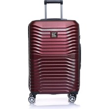 Nippon  Bordo Unisex Orta Boy Valiz NPPCVL-1819-M