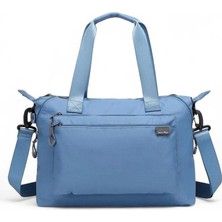 Smart Bags Ekstra Hafif Kumaş Günlük Kadın Omuz Çantası BC 3139 - Jeans Mavi