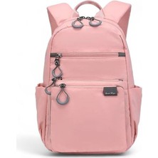Smart Bags Küçük Boy Ekstra Hafif Uniseks Sırt Çantası BC 3137 - Pudra