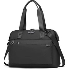 Smart Bags Dev Boy Ekstra Hafif Kumaş Kadın Omuz Çantası 3138