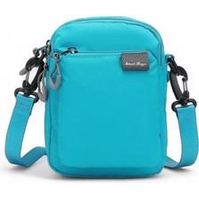 Smart Bags Ekstra Hafif Kumaş Uniseks Bel Çantası BC 3149 - Turkuaz
