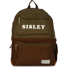 Sisley OVERQ-12911 4PR Haki Unisex Sırt Çantası