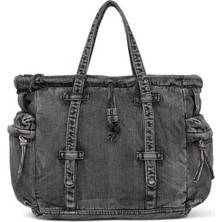 Barcelona Denim Kot Kumaşı Omuz Kadın Çantası Barcelona 3216