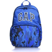 Gap GP03342 Saks Unisex Sırt Çantası Tekstil Malzeme Çok Gözlü Özellikler ile Şık Görünüm