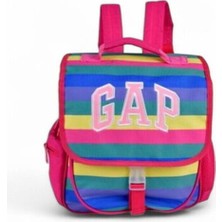 Gap Kids Çok Renkli Kadın Sırt Çantası Kapaklı Tasarım ile Şık ve Ergonomik Kullanım