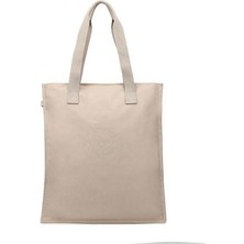 Smart Bags Büyük Boy Krinkıl Kumaş Omuz Çantası BC 3076 - Bej