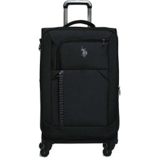 U.S. Polo Assn. Orta Boy Kumaş Valiz Siyah 22804