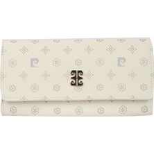 Pierre Cardin Monogram Ekru Kadın Portföy & Clutch Çanta 06PC23Y704-MN