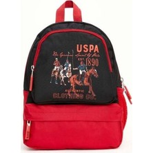 U.S. Polo Assn. PLÇAN22043 Kırmızı Anaokul Çantası Evrak Çantası Akıllı Bölmeler ile Kullanım
