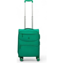 Benetton Kabin Boy Kumaş Valiz Yeşil Bnt2400
