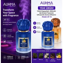 Azurtech Auhma Af-13 120ML Ultrasonik Aroma Difüzörü 200MAH Kristal Tasarım