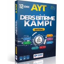 Yanıt Yayınları Ayt Ders Bitirme Kampı Sayısal