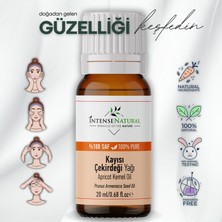 Intense Natural Kayısı Çekirdeği Yağı Soğuk Sıkım 20 ml %100 Saf ve Doğal Apricot Kernel Carrier Oil