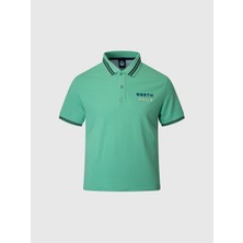 North Sails Regular Fit Kısa Kollu Çizgili Pamuk Erkek polo Yaka Tişört
