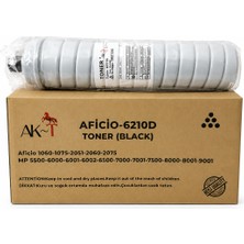 Akt Ricoh MP6210/2075 MP6210 Muadil Toner Kartuşu