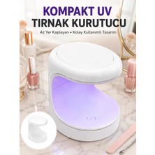 Sh Ticaret Seyehat Tipi Mini Oje Kurutucu Ultraviole Mor Işık Protez Tırnak Kurutucu Yeni Nesil