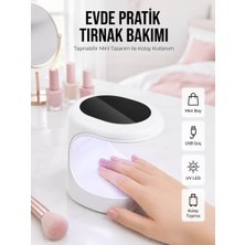 Sh Ticaret Kalıcı Oje Kurutucu Mini Uv Işınlı Taşınabilir Hızlı Pratik Oje Kurutucu