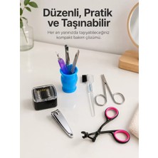 Sh Ticaret Paslanmaz Çelik Manikür Seti Tırnak Kaş Kişisel Bakım Aletleri