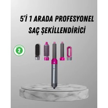 Sh Ticaret 5’ı 1 Arada Saç Şekillendirici Set Kuaför Düzeyinde Performans Ergonomik Tasarım