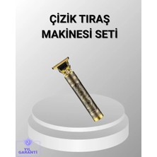 Sh Ticaret Şarjlı T Bıçaklı Saç Sakal Tıraş Makinesi – 3 Başlıklı, Güçlü Motorlu, 2 Saat Kullanım