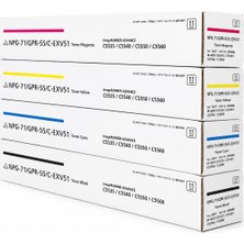 Akt Canon C-EXV51 Siyah Muadil Toner Kartuşu