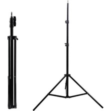 Kyrotech Alüminyum Alaşımlı Işık Standı 2 Metre Ayarlanabilir Yaylı Yastıklı Fotoğraf Tri