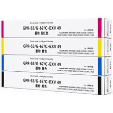 Akt Canon C-EXV49 Cyan Muadil Toner Kartuşu
