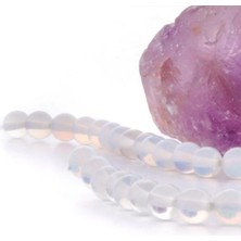 Zero Land Glblseme 8 mm Opal Taşı -Ay Taşı-  Mavi