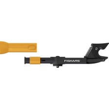 Fiskars Quikfit 1001410 Örs Budama Makası, Ø 3,2 Cm'ye Kadar Kuru ve Sert Ahşaplar Için, Alet Başlığ