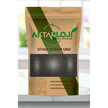 Aktarloji 1 kg Siyah Susam Unu / Susam Tozu / Ketojenik Beslenme - Black Susame Flour- Katkısız & Doğal