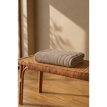 Anılsan Melina Banyo Havlusu 70X140 cm -Vizon %100 Pamuk