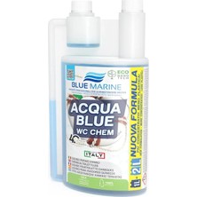 Blue Marine - Acqua Blue Wc Chem Tuvalet Katkısı Koku Giderici (1 Kg): Karavan ve Tekneler Için Formaldehitsiz, Güçlü Koku ve Atık Giderici!