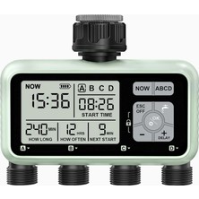 Johgee HCT-379 4 Çıkışlı Dijital Otomatik Sulama Zamanlayıcısı